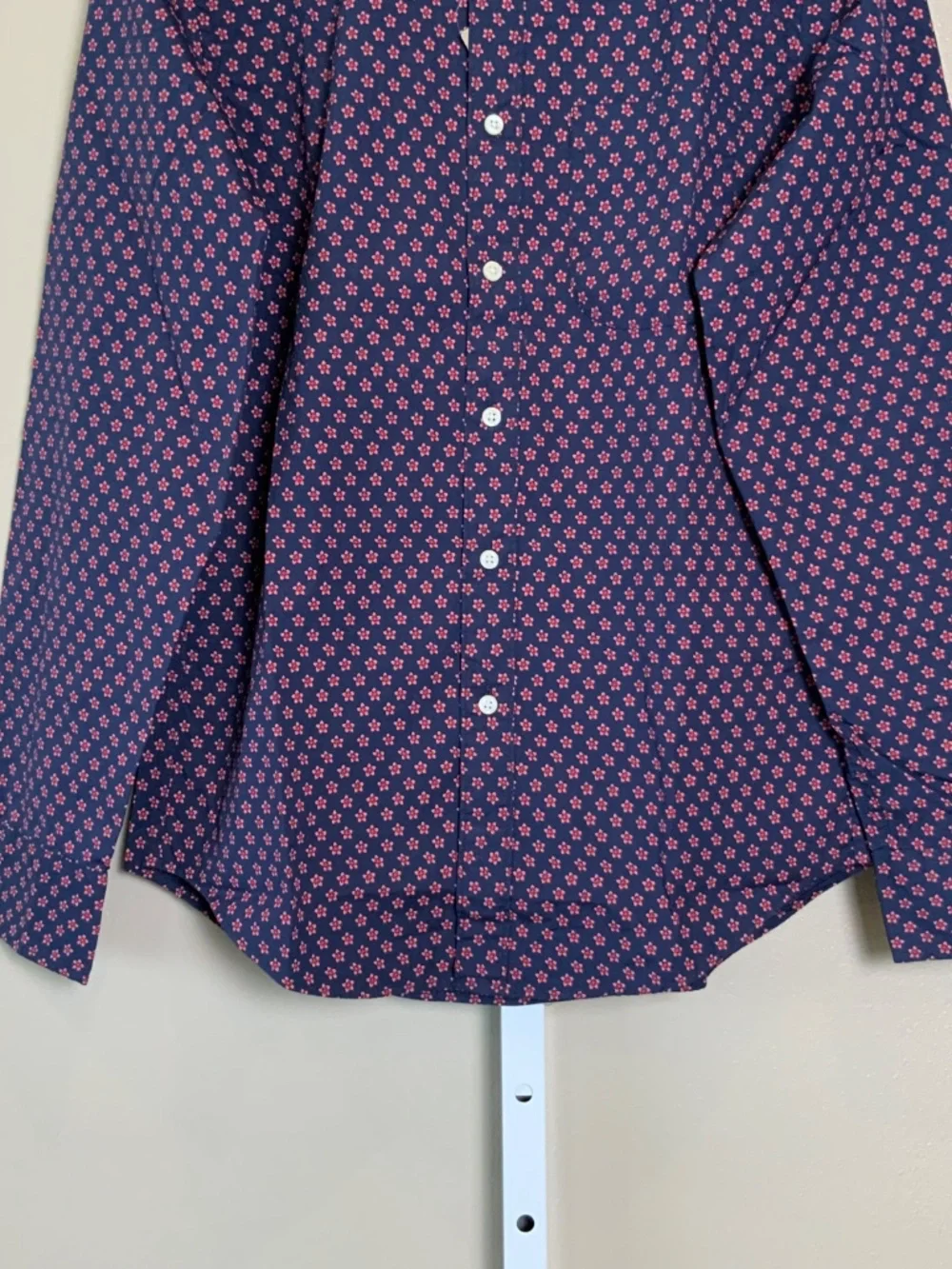 J. Crew Slim Untucked Stretch Secret Wash Cotton Poplin Button Down Shirt